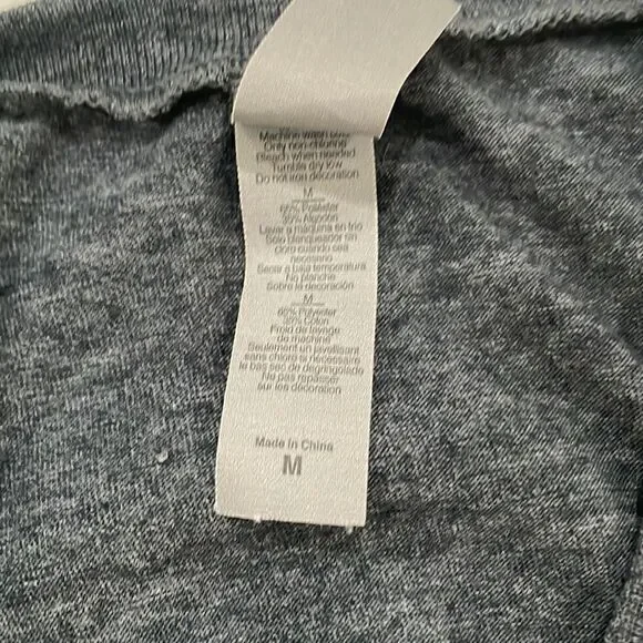 NEXT LEVEL heather gray festival muscle tee muscle tank Medium NWOT - Picture 9 of 9